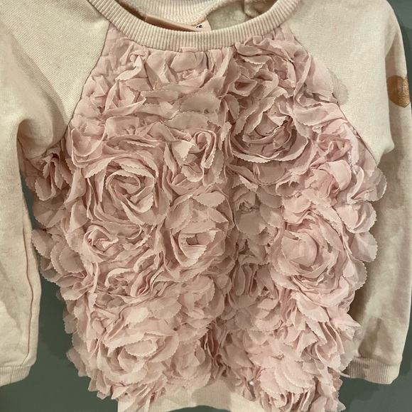 Juicy couture rosette sweatshirt size 5 - Picture 1 of 4